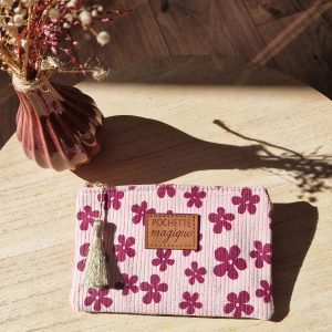 Pochette rose flowers