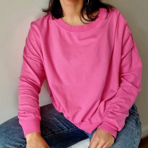 Sweat léger Coralie - Rose