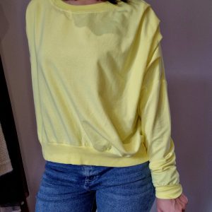 Blouse coton Coralie - Jaune clair