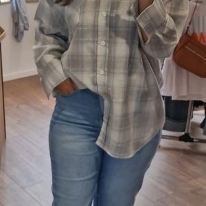 Chemise Belle en taille - Carreaux