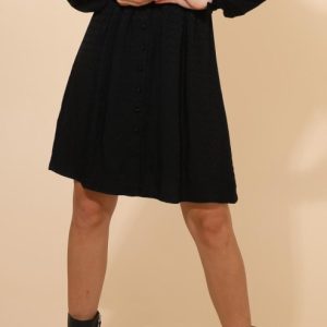 Robe noire Lilou