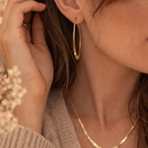 Les boucles créoles Alma- Collection SOLEA