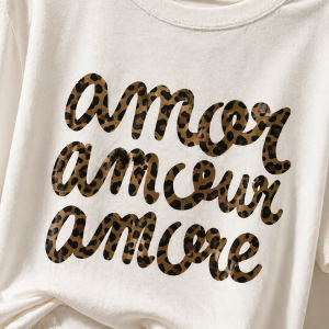T-shirt imprimé Amor